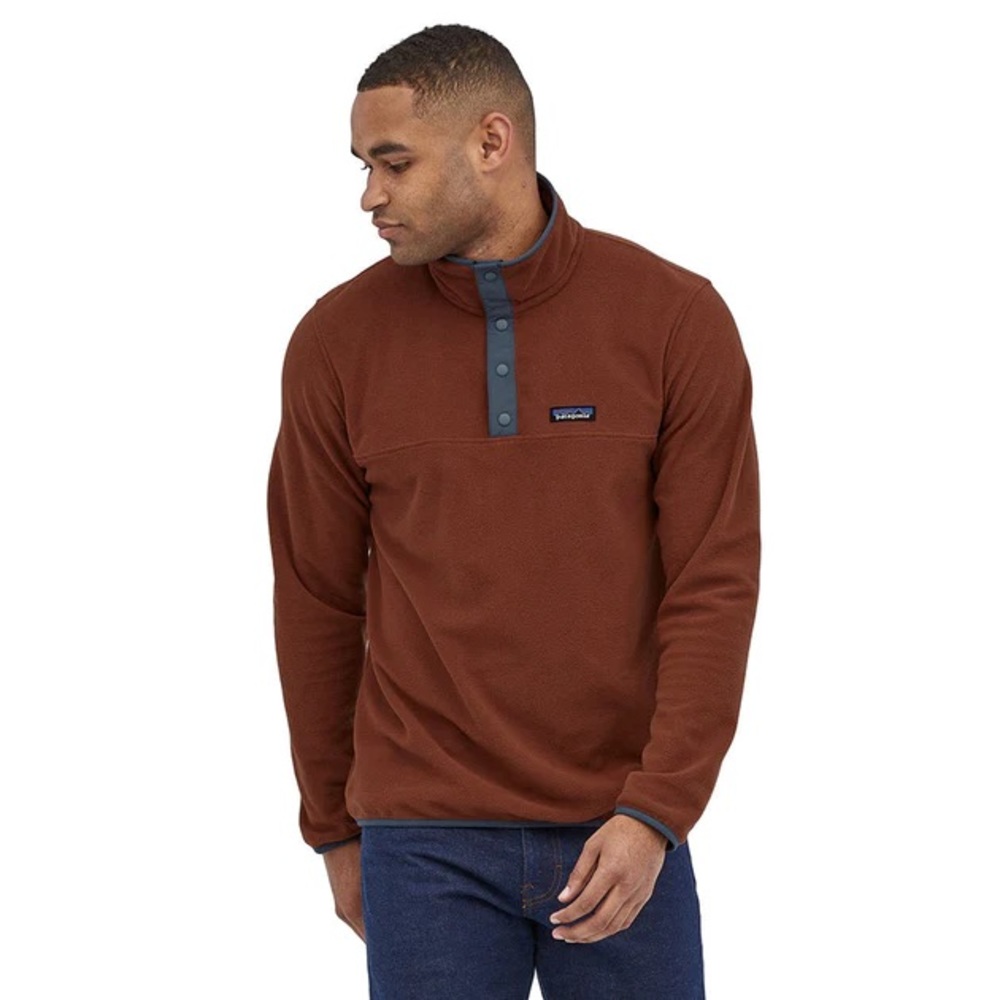 PATAGONIA // Men’s fleece 1/4 button up (S)